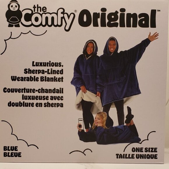 NEW IN BOX - THE COMFY Original | Oversized Microfiber &  Sherpa UNISEX - Picture 2 of 7